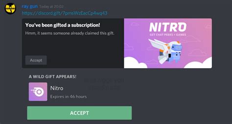 now someone needs to make some kind of malware (prankware would be a better name for it) that people can install onother computers via a. . Fake discord nitro link rick roll
